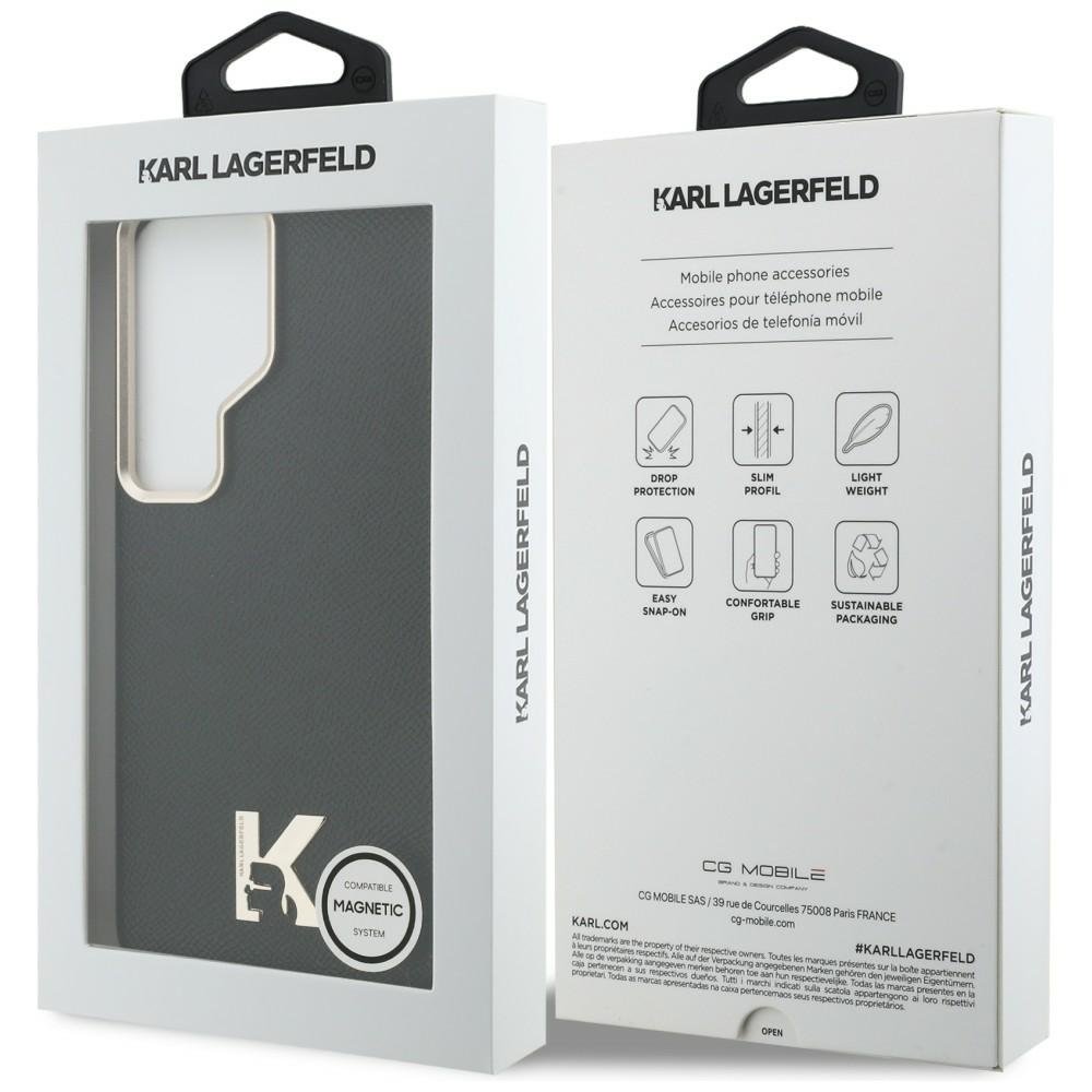 Karl Lagerfeld MagSafe vāciņš Samsung Galaxy S26 Ultra melns