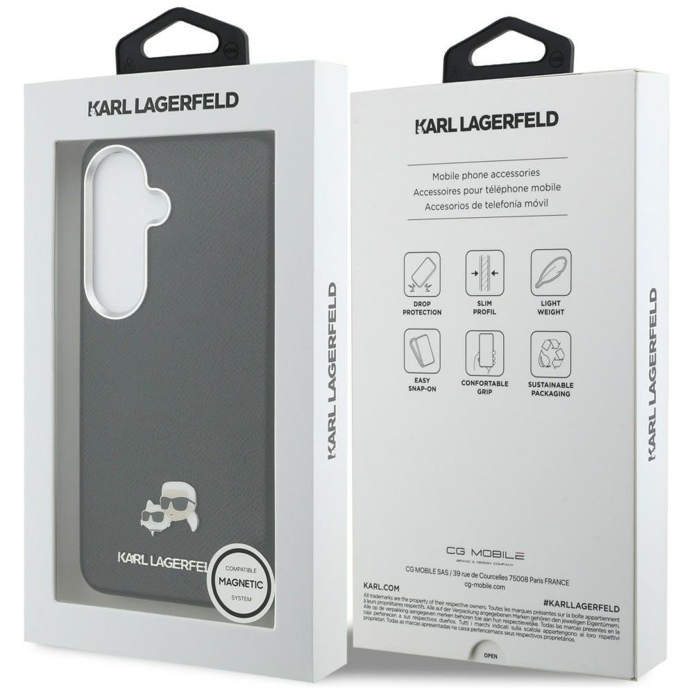 Karl Lagerfeld MagSafe vāciņš Samsung Galaxy S26 melns