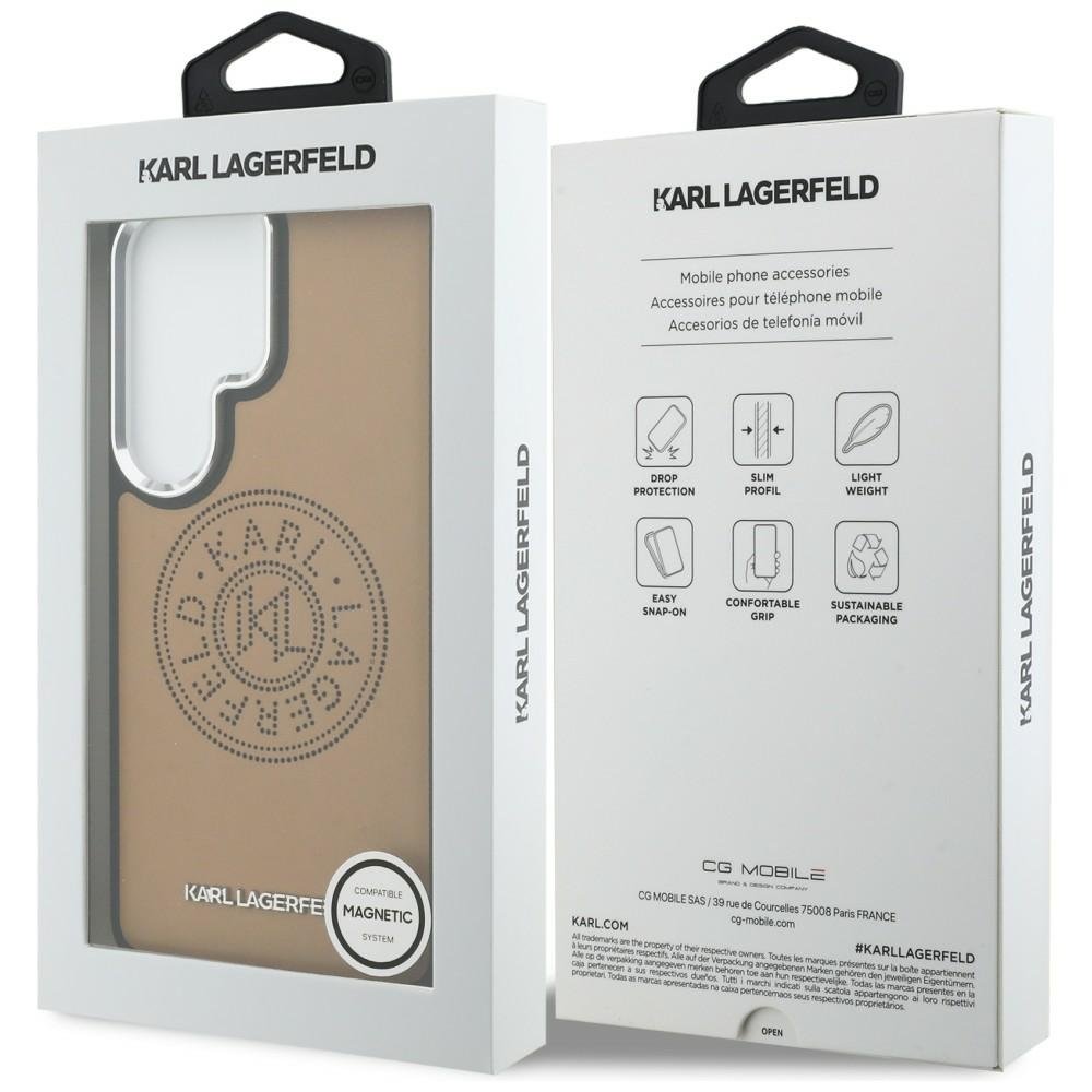 Karl Lagerfeld MagSafe vāciņš Samsung Galaxy S26 Ultra brūns