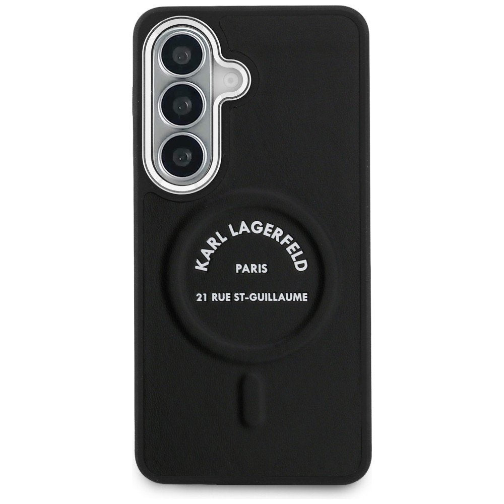 Karl Lagerfeld MagSafe vāciņš Samsung Galaxy S26 melns