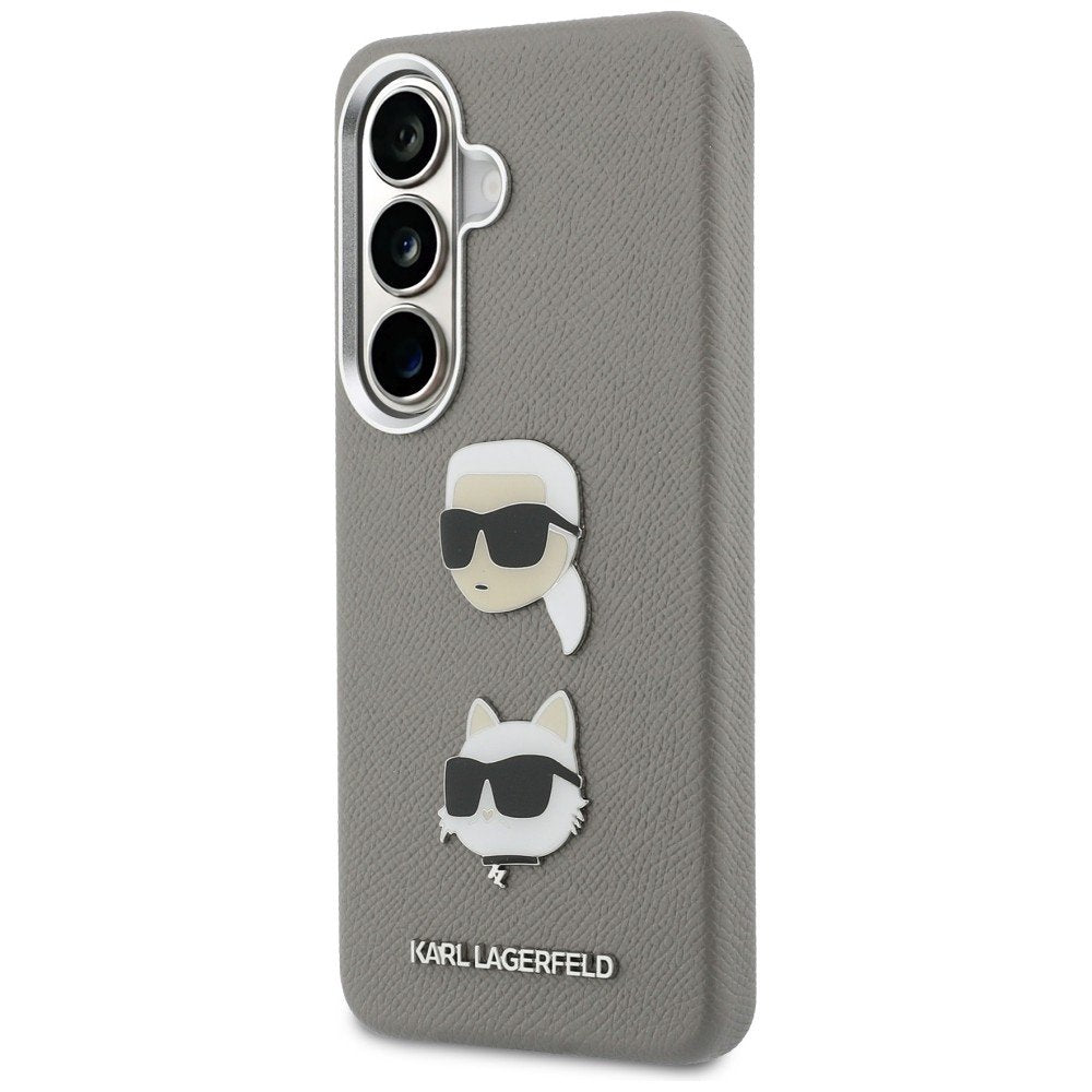 Karl Lagerfeld vāciņš Samsung Galaxy S26 sudrabains