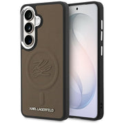 Karl Lagerfeld MagSafe vāciņš Samsung Galaxy S26 brūns