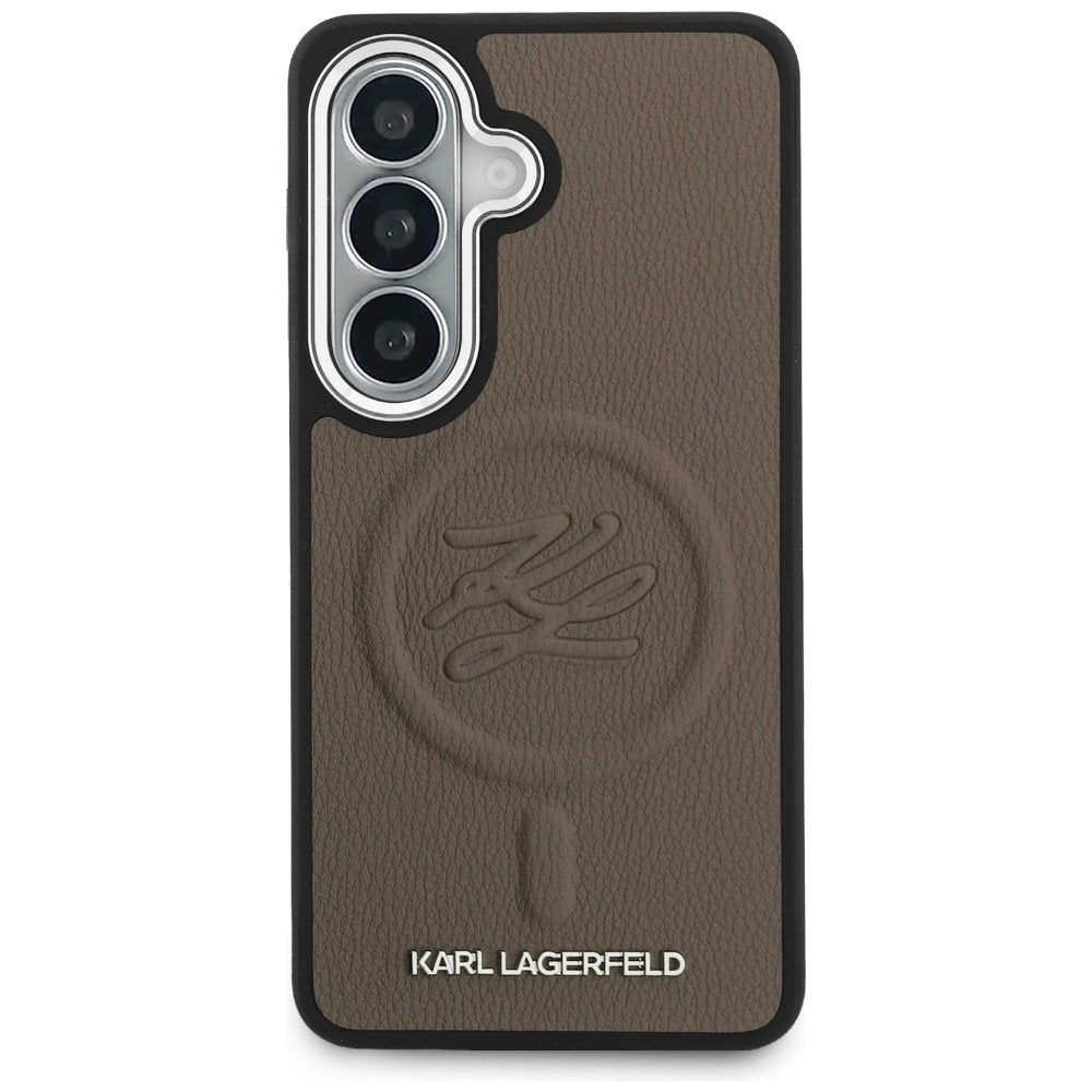 Karl Lagerfeld MagSafe vāciņš Samsung Galaxy S26 brūns