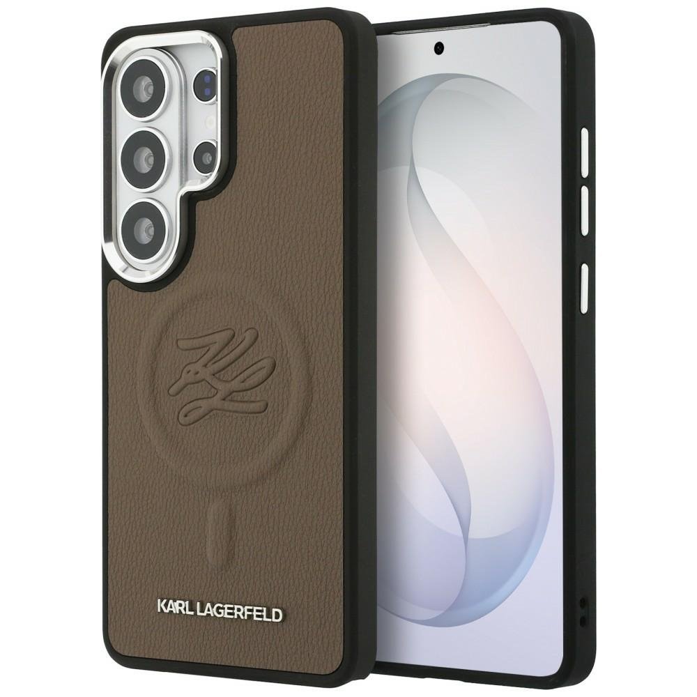 Karl Lagerfeld MagSafe vāciņš Samsung Galaxy S26 Ultra brūns