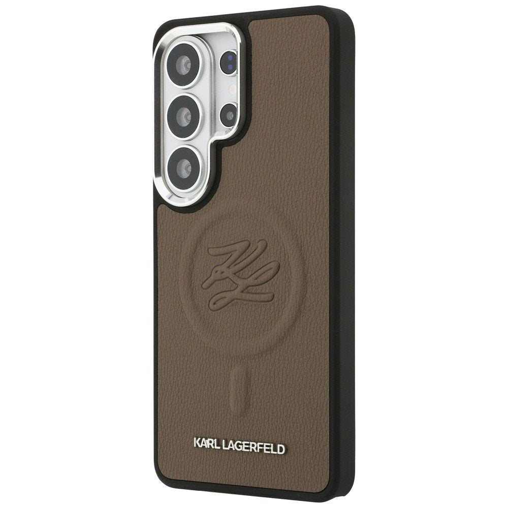 Karl Lagerfeld MagSafe vāciņš Samsung Galaxy S26 Ultra brūns
