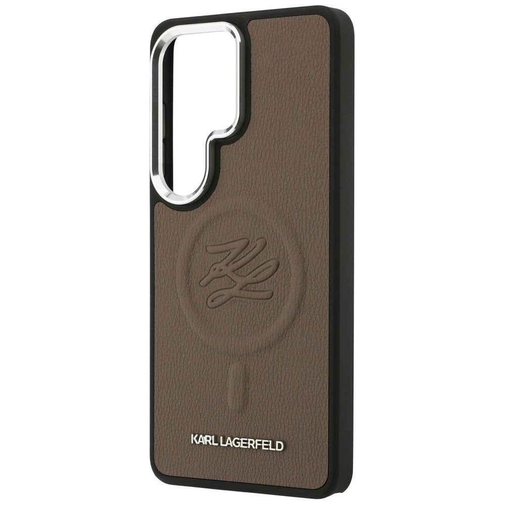 Karl Lagerfeld MagSafe vāciņš Samsung Galaxy S26 Ultra brūns