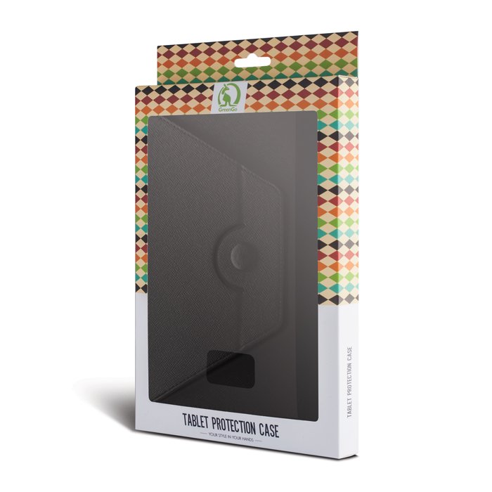 Universāls maciņš Orbi 360 planšetdatoram 7-8'' (G21,5 x P15 cm) melns
