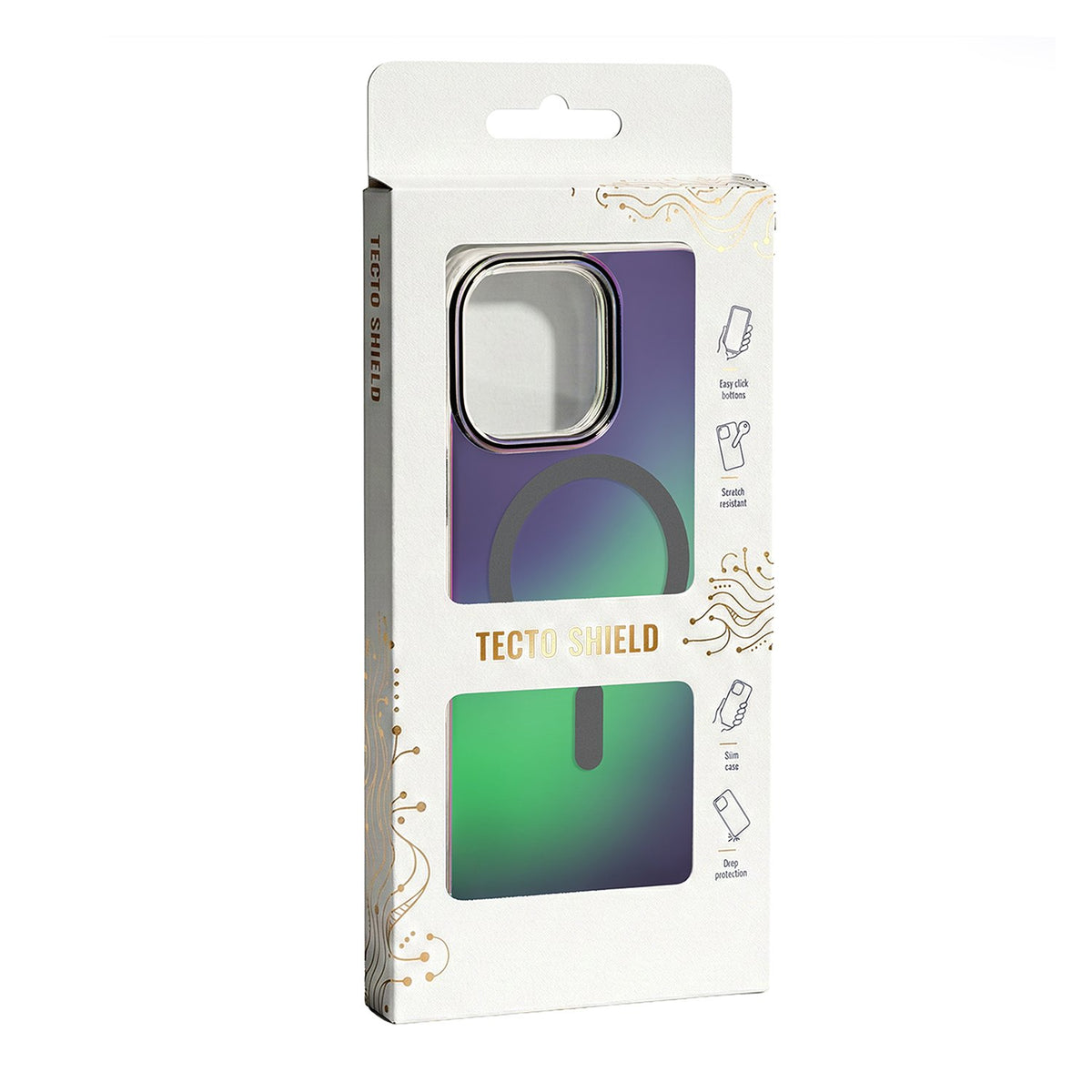 „Tecto Shield Aurora“ vāciņš Samsung Galaxy S26, pelēks