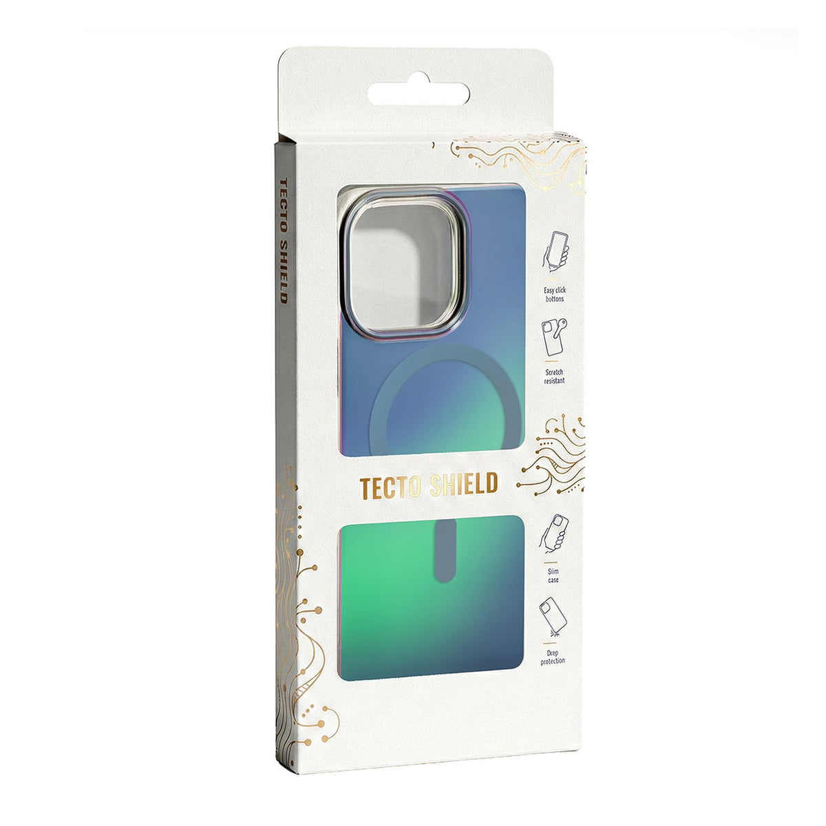 „Tecto Shield Aurora“ vāciņš Samsung Galaxy S26 Ultra, zils