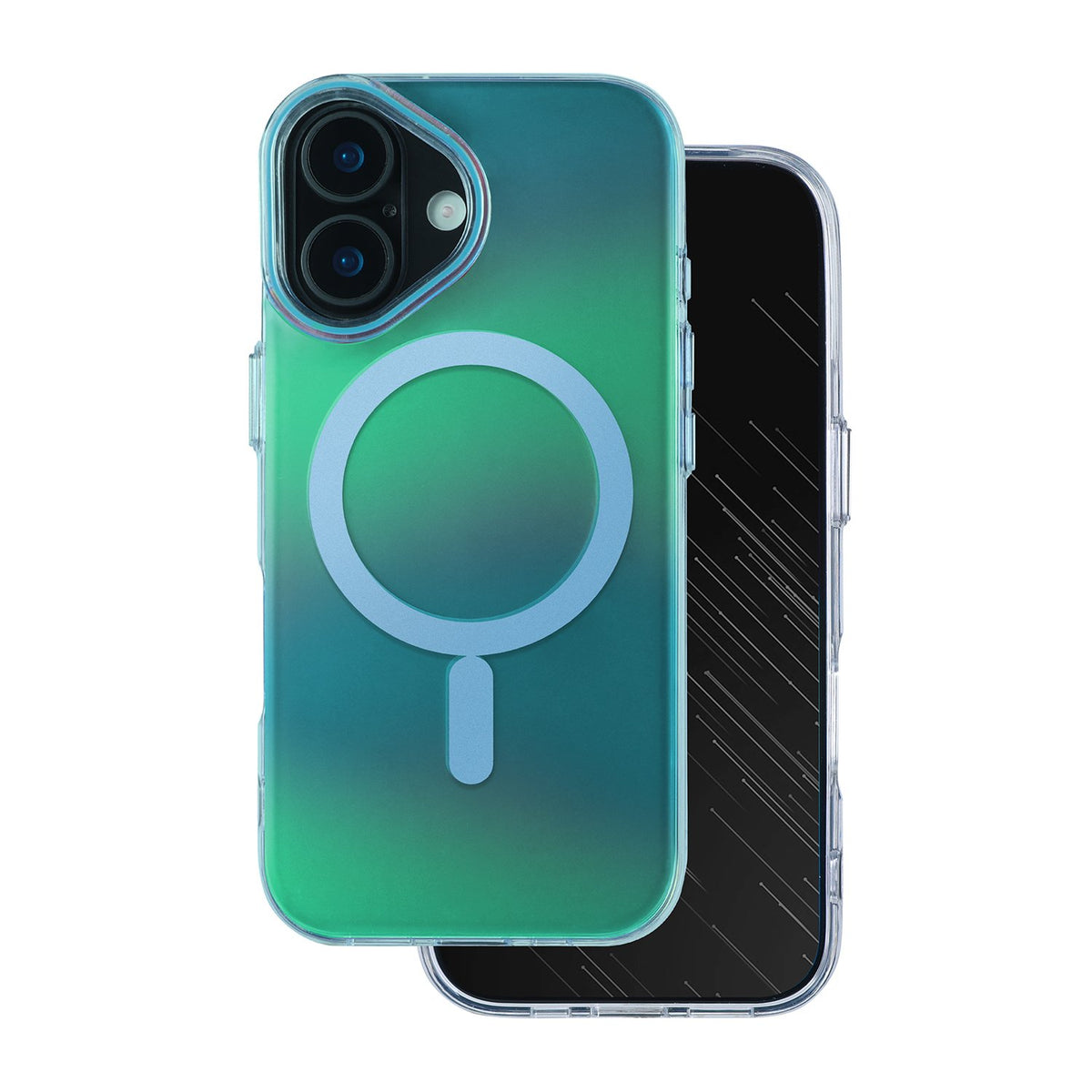 „Tecto Shield Aurora“ vāciņš iPhone 17 6,3" zils