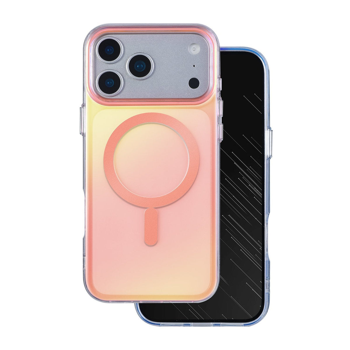 Tecto Shield Aurora apvalks iPhone 17 Pro 6,3" / 18 Pro 6,3" rozā krāsā
