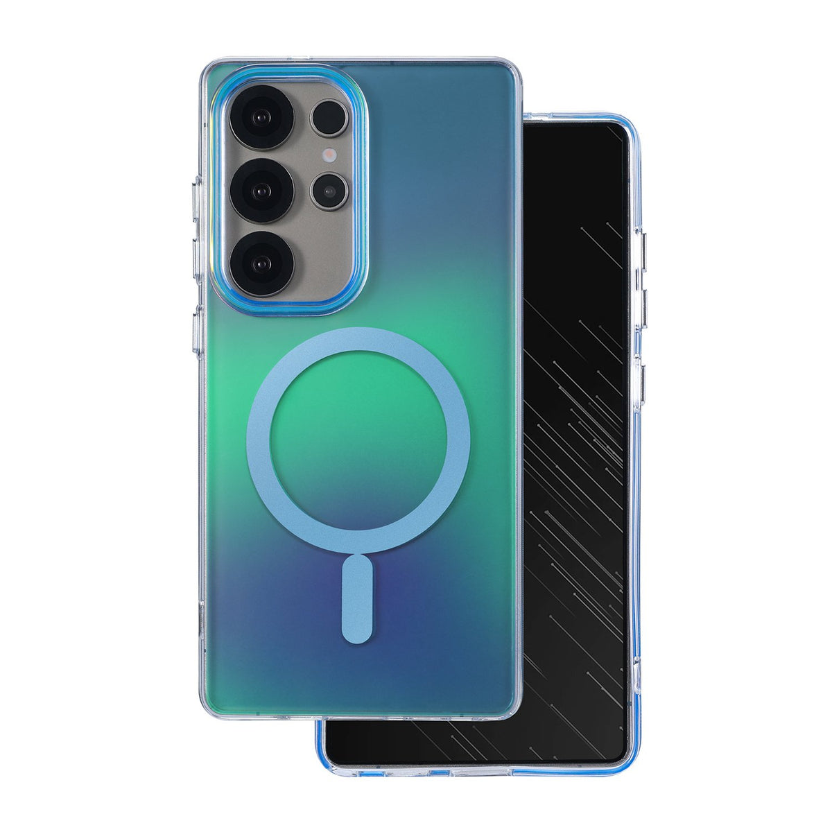 „Tecto Shield Aurora“ vāciņš Samsung Galaxy S25 Ultra, zils