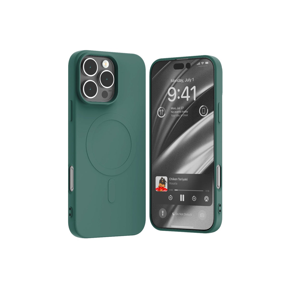 MERCURY daļēji-silikona MAGSAFE IPHONE 16 PRO MAX (6,9) ZELTS