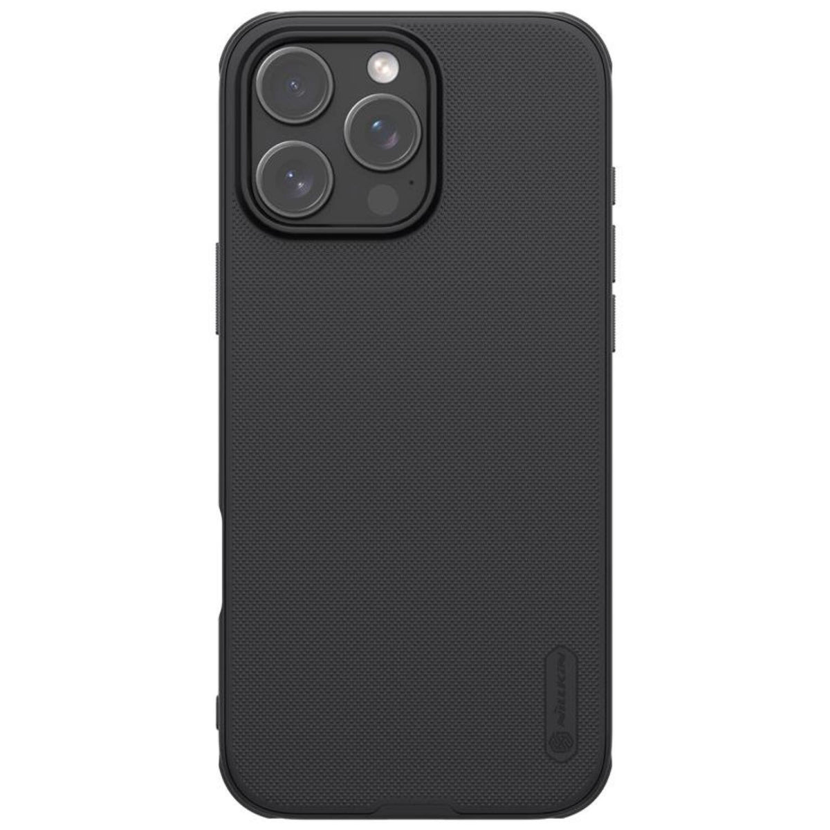 Nillkin Super Frosted Shield Pro vāciņš iPhone 16 Pro 6,3" melns