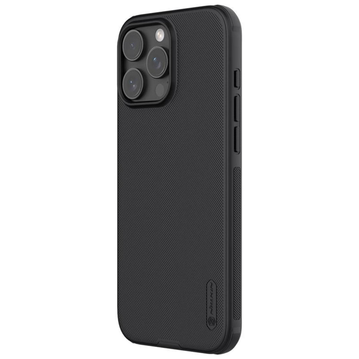 Nillkin Super Frosted Shield Pro vāciņš iPhone 16 Pro 6,3" melns