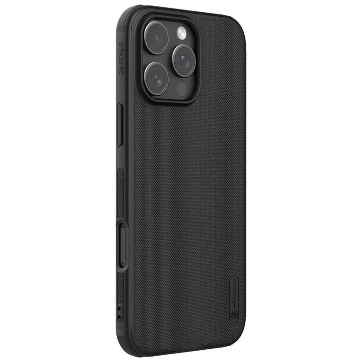 Nillkin Super Frosted Shield Pro vāciņš iPhone 16 Pro 6,3" melns