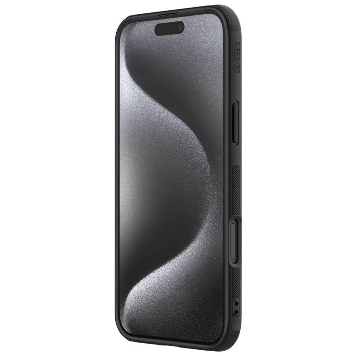 Nillkin Super Frosted Shield Pro vāciņš iPhone 16 Pro 6,3" melns