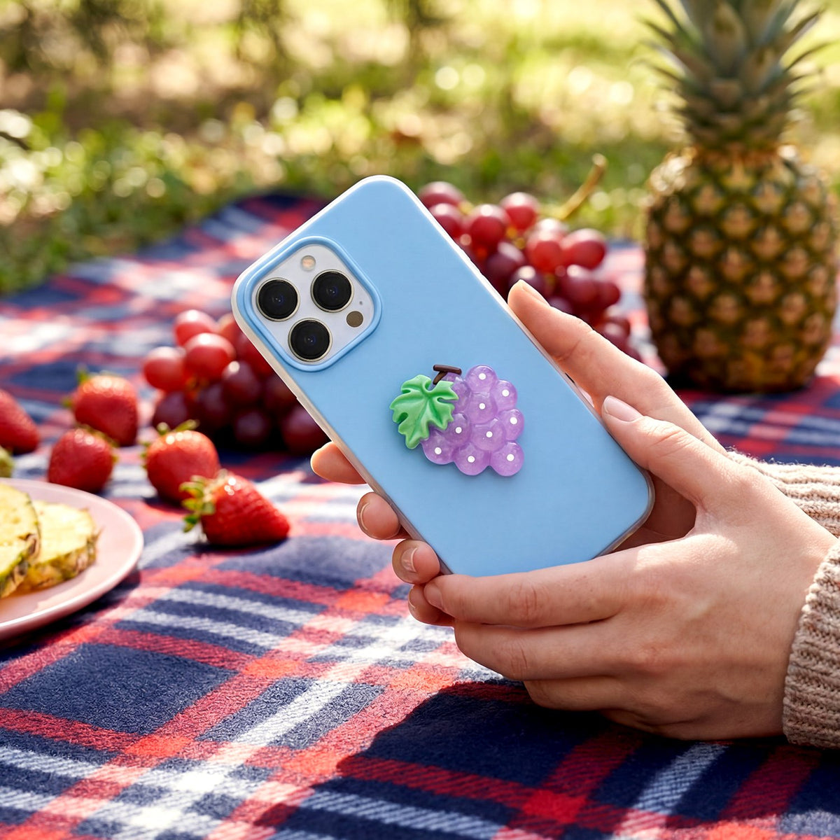 „Fruit“ 2-in-1 vāciņš Samsung Galaxy A26 5G, zils