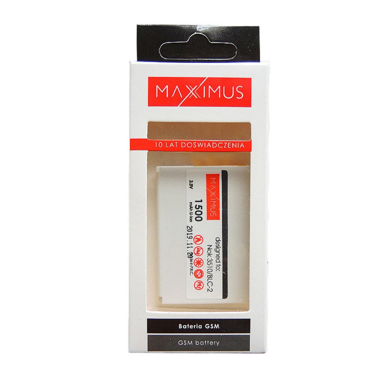 BAT. MAXXIMUS 3510 NOK 1500 LION