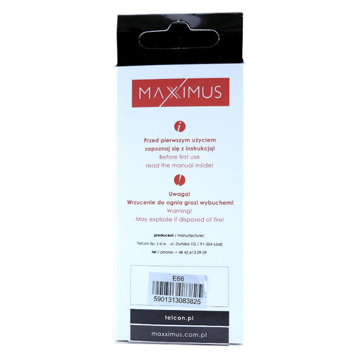 BAT. MAXXIMUS NOK E66/E75 1150 LION3120C/6600S/C5-03/E75/8800A