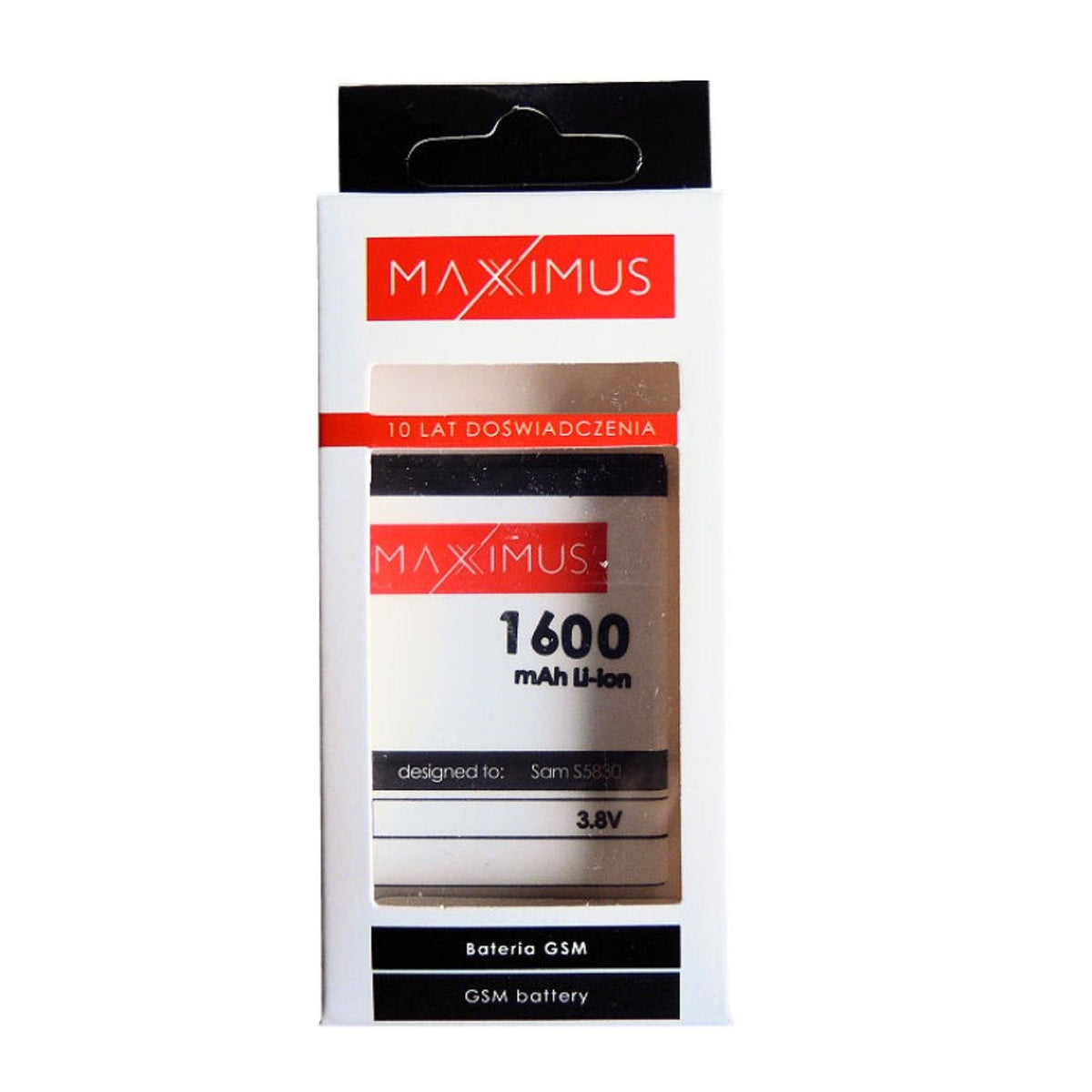 BAT. MAXXIMUS SAMSUNG S5830 1600 mAh