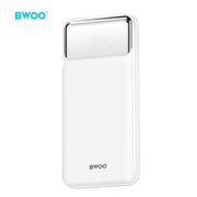 BWOO ārējā baterija Ultra thin 22,5W 10000 mAh, balta