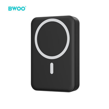BWOO ārējā baterija 20W 10000 mAh, melna