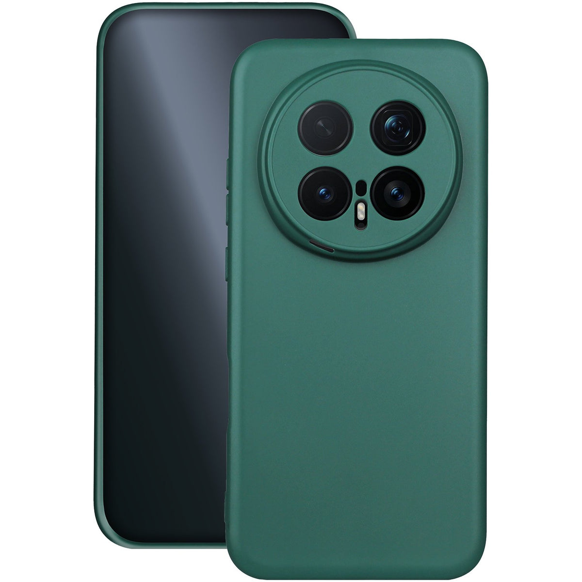 Matēta TPU vāciņš tālrunim „Honor Magic 8 Pro“ meža zaļš