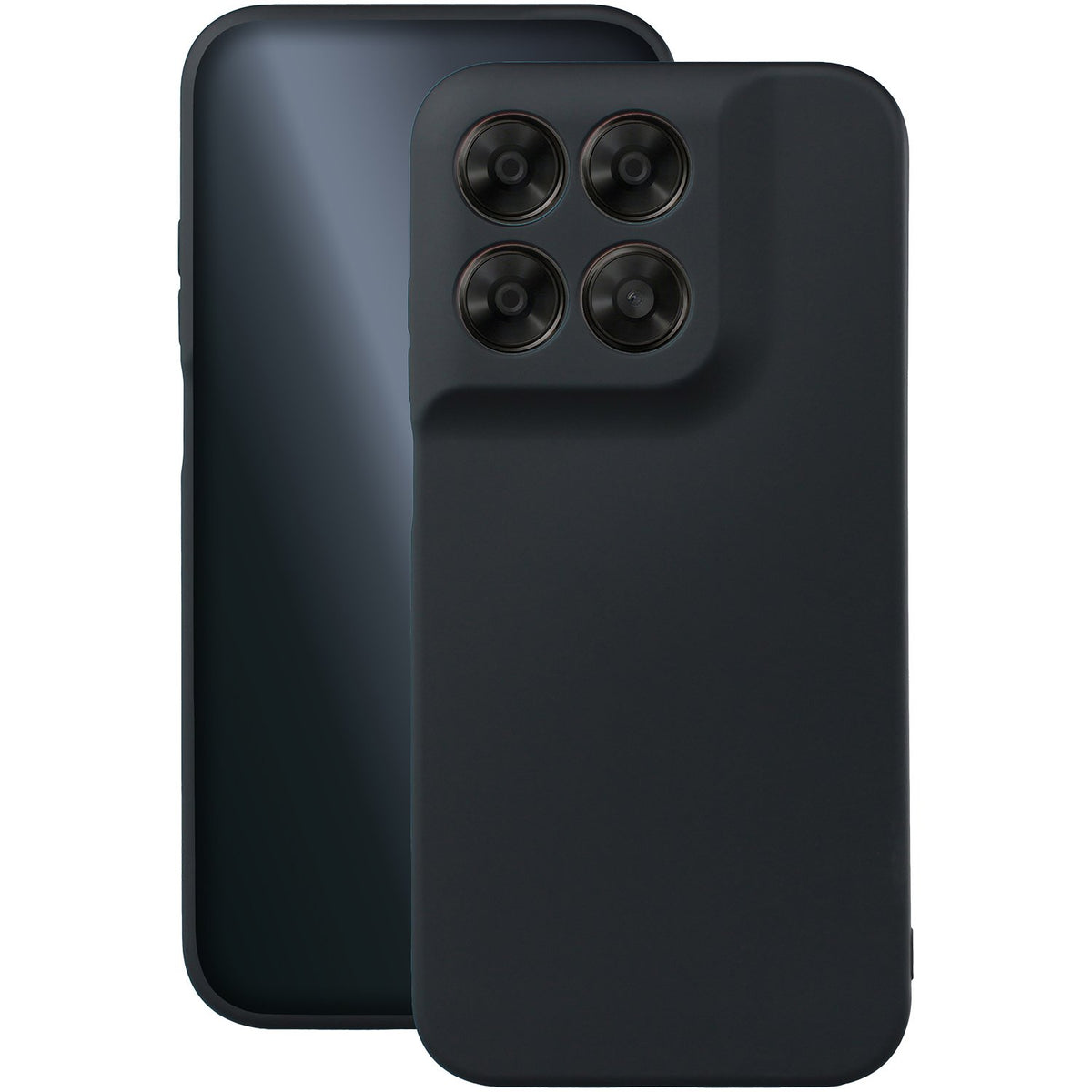 Silikona vāciņš Motorola Moto G67 5G / G77 5G, melns