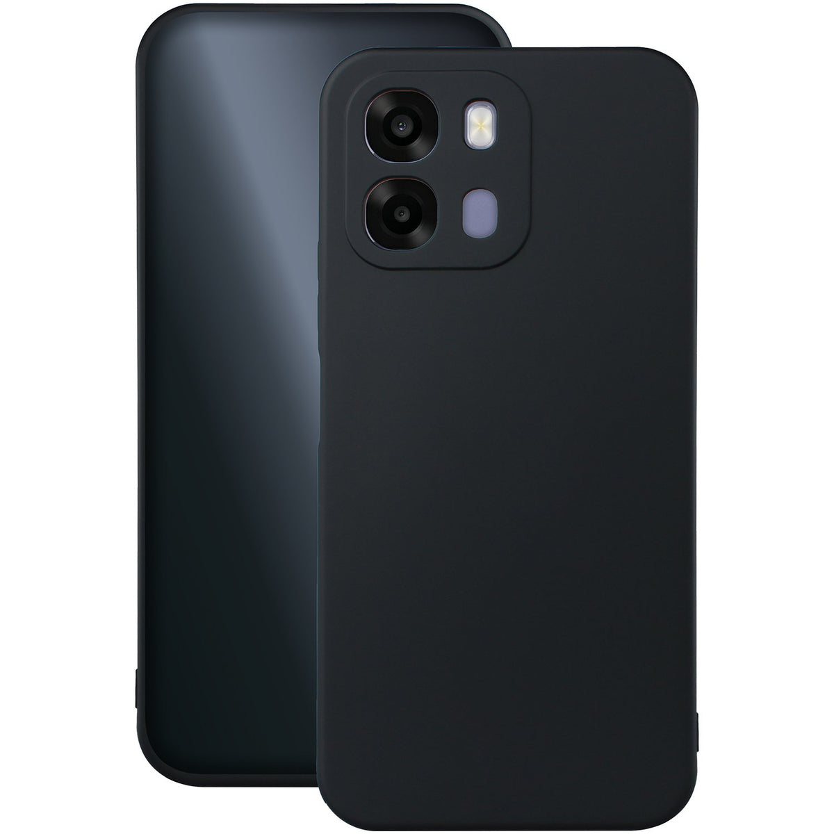 Silikona vāciņš tālrunim Oppo A6 4G / A6 5G / A6X 4G / A6X 5G / A6S 4G / A6S 5G Global, melns