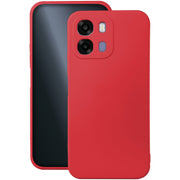 Silikona vāciņš tālrunim Oppo A6 4G / A6 5G / A6X 4G / A6X 5G / A6S 4G / A6S 5G Global, sarkans