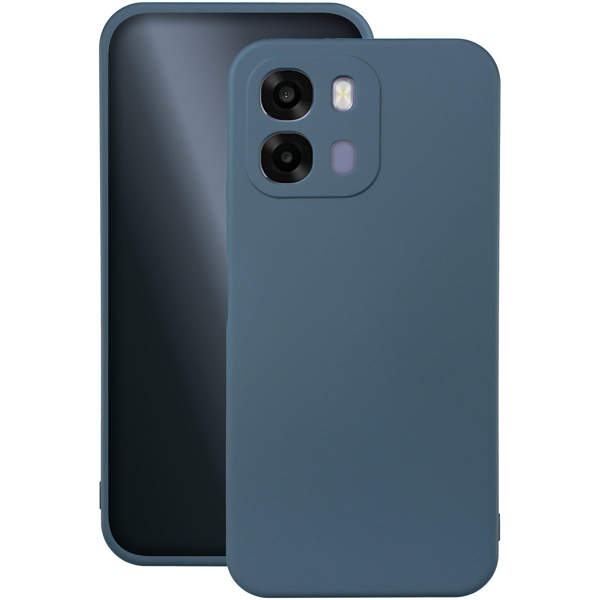 Silikona vāciņš tālrunim Oppo A6 4G / A6 5G / A6X 4G / A6X 5G / A6S 4G / A6S 5G Global, tumši zils