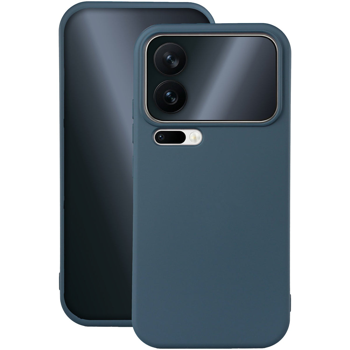 Silikona vāciņš viedtālrunim „Xiaomi 17 Pro“, tumši zils