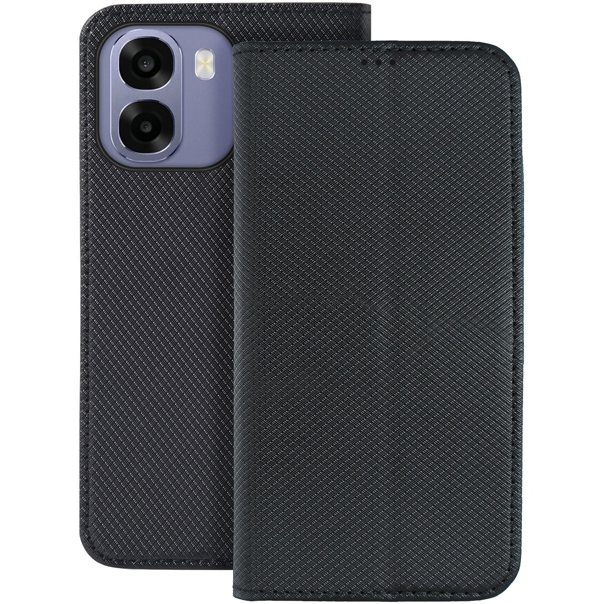 „Smart Magnet“ vāciņš tālrunim Oppo A6 4G / A6 5G / A6X 4G / A6X 5G / A6S 4G / A6S 5G Global, melns