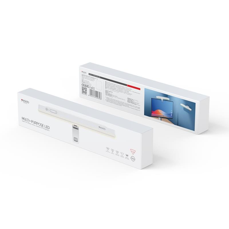 Yesido lampa monitoram DH11 3200mAh 2800-6500K, balta