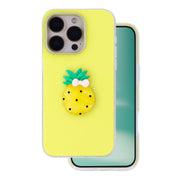 „Fruit“ 2-in-1 vāciņš iPhone 15 Pro 6,1" dzeltens