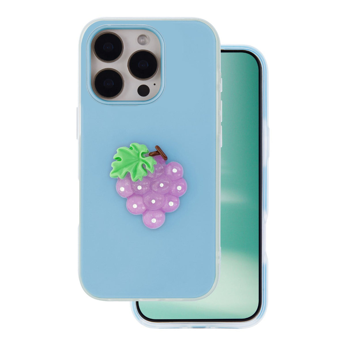 „Fruit“ 2-in-1 vāciņš iPhone 15 Pro 6,1" zils