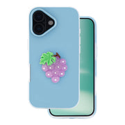 „Fruit“ 2-in-1 vāciņš iPhone 16 6,1" zils