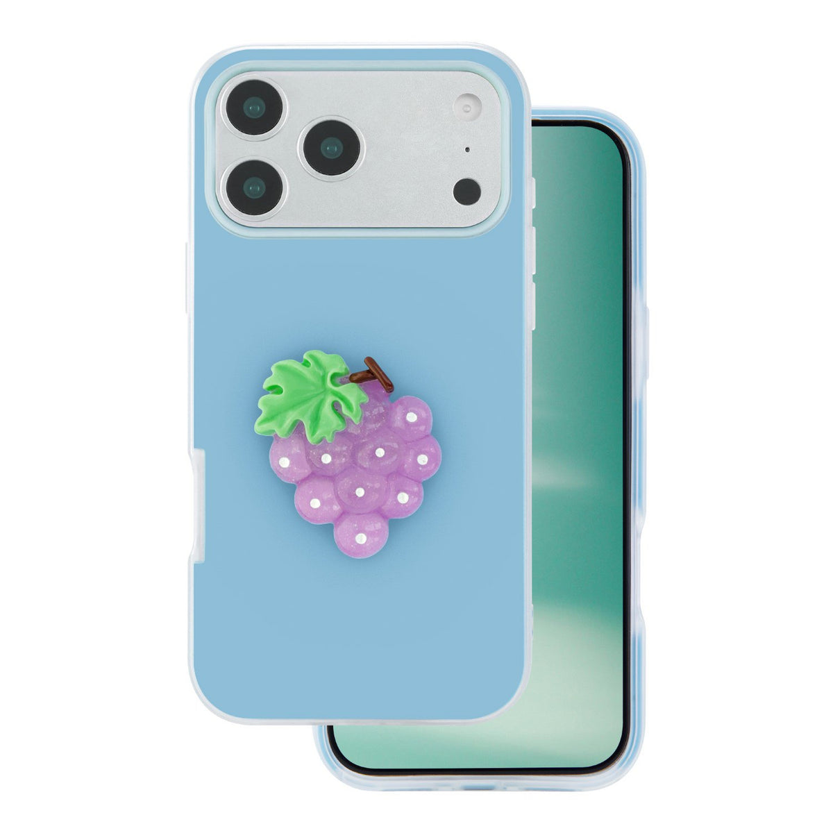 „Fruit“ 2-in-1 vāciņš iPhone 17 Pro 6,3" zils