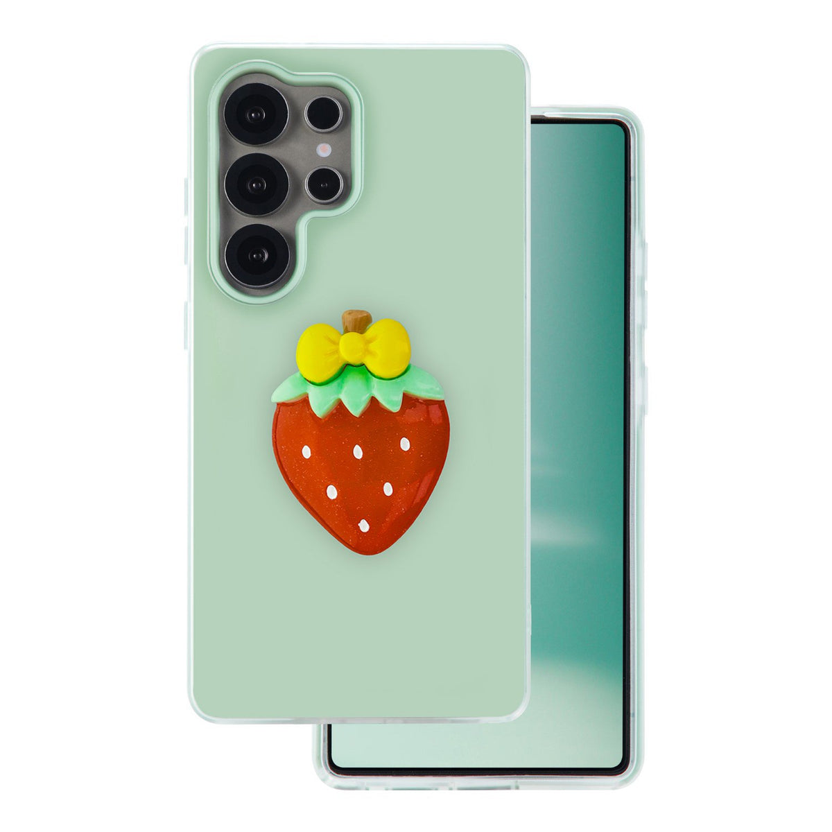 „Fruit“ 2-in-1 vāciņš Samsung Galaxy S25 Ultra, zaļš