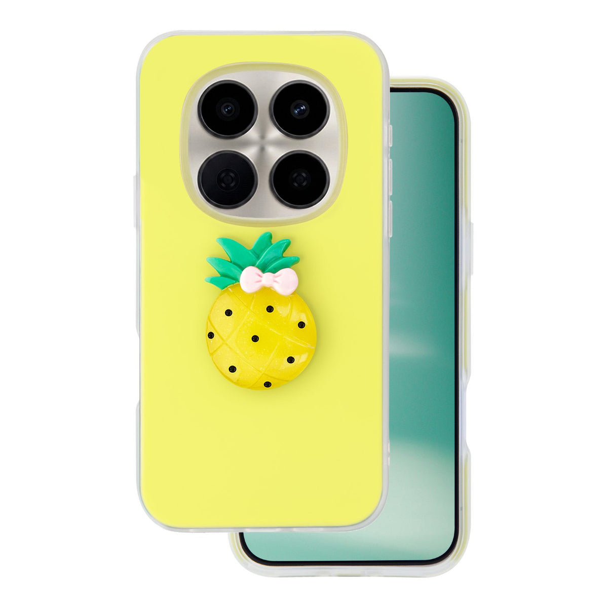 „Fruit“ 2-in-1 vāciņš viedtālrunim „Xiaomi Redmi Note 15 Pro 5G (ES)“, dzeltens