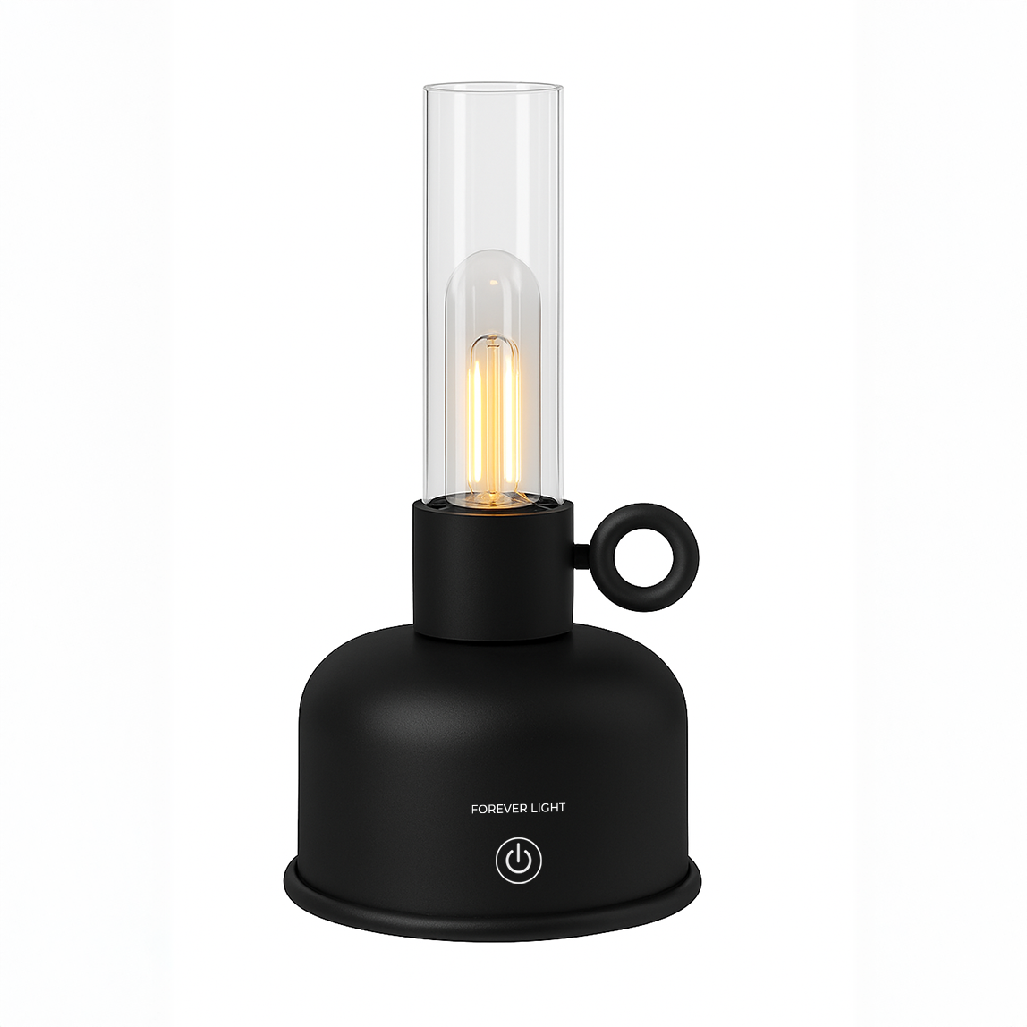 „Forever Light“ vintage stila naftas LED lampa FLR-02, melna