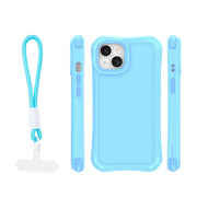 „Safepop“ vāciņš ar siksniņu iPhone 13 6,1" zils