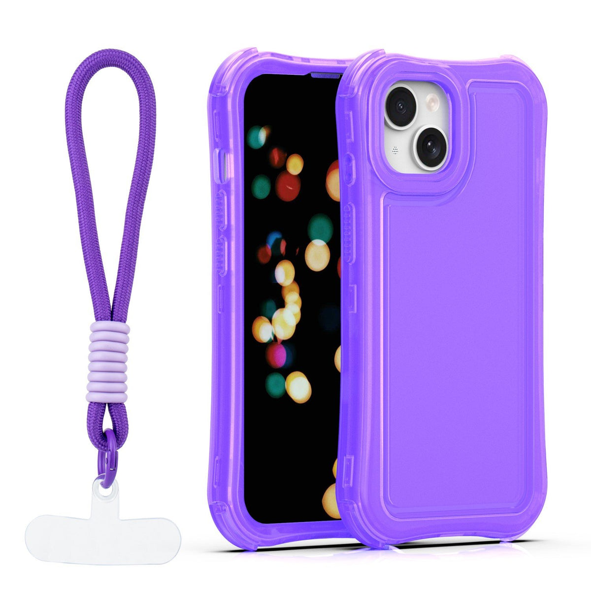 „Safepop“ vāciņš ar siksniņu iPhone 13 6,1" violets