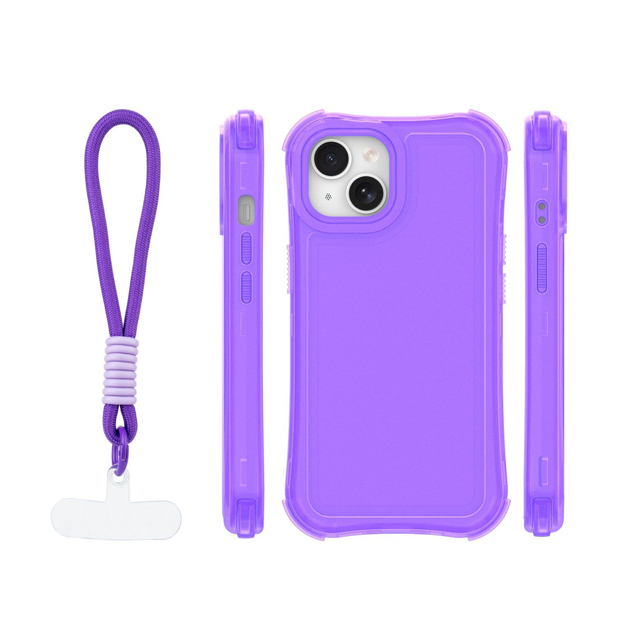 „Safepop“ vāciņš ar siksniņu iPhone 14 6,1" violets