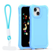 „Safepop“ vāciņš ar siksniņu iPhone 15 6,1" zils