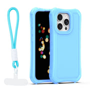 „Safepop“ vāciņš ar siksniņu iPhone 15 Pro 6,1" zils