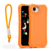 „Safepop“ vāciņš ar siksniņu iPhone 16e / 17e, oranžs