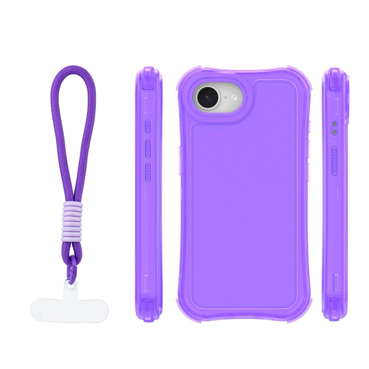 „Safepop“ vāciņš ar siksniņu iPhone 16e / 17e, violets