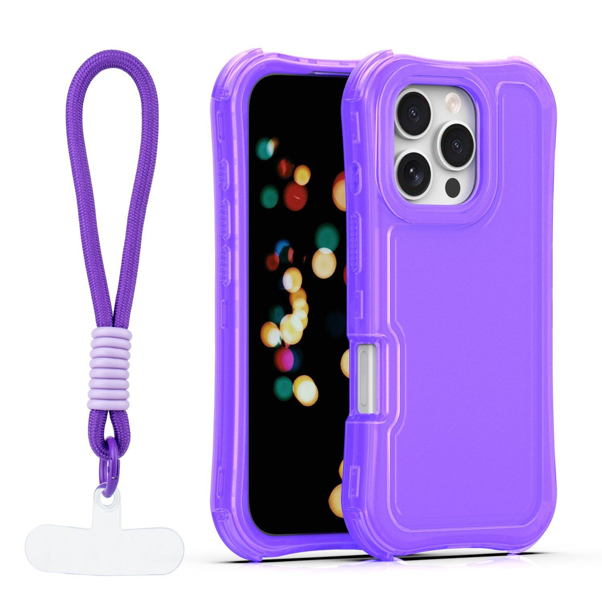 „Safepop“ vāciņš ar siksnu iPhone 16 Pro 6,3" violets